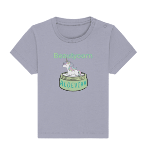 Beautycorn Aloe Vera Unicorn - Baby Organic Shirt