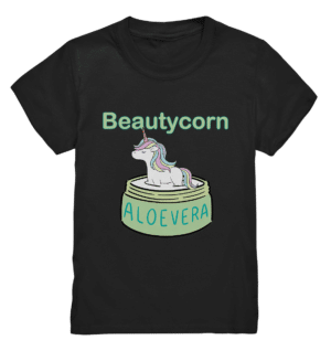 Beautycorn Aloe Vera Unicorn - детская футболка премиум-класса