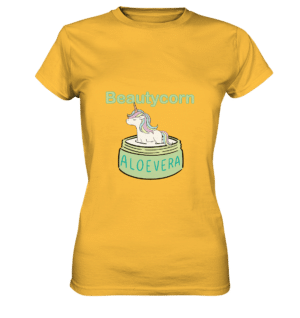Licorne à l'aloe vera Beautycorn - T-shirt premium pour femmes