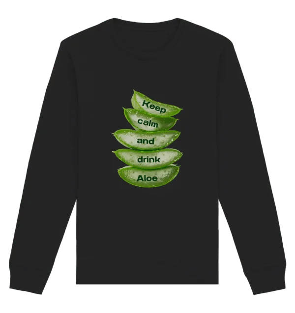 Front Organic Basic Sweatshirt unisexe 272727