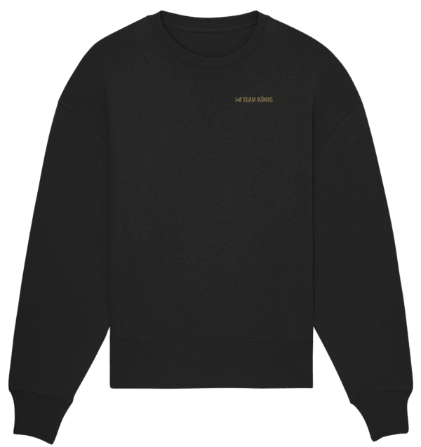 Front Organic Oversize Sweatshirt Stick 272727 1116X 1