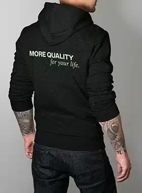 LR More Quality for your life - Sweat-shirt unisexe organique de base