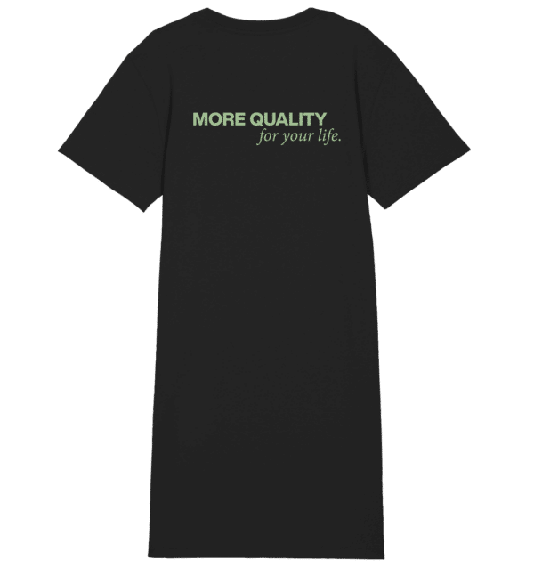 Back Ladies Organic Shirt Dress 272727