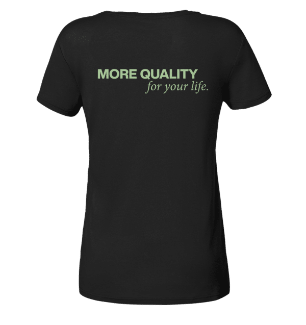 Sırt Bayan Organik V Yaka Gömlek 272727