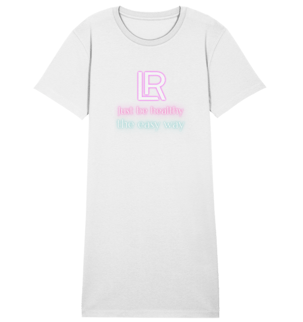 Платье-рубашка женское органическое спереди F8F8F8